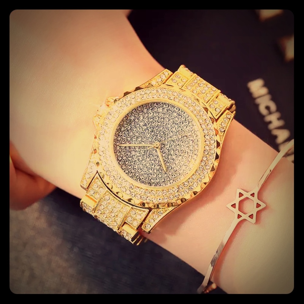 Rhinestone Crystal Wrist Watch ⌚️